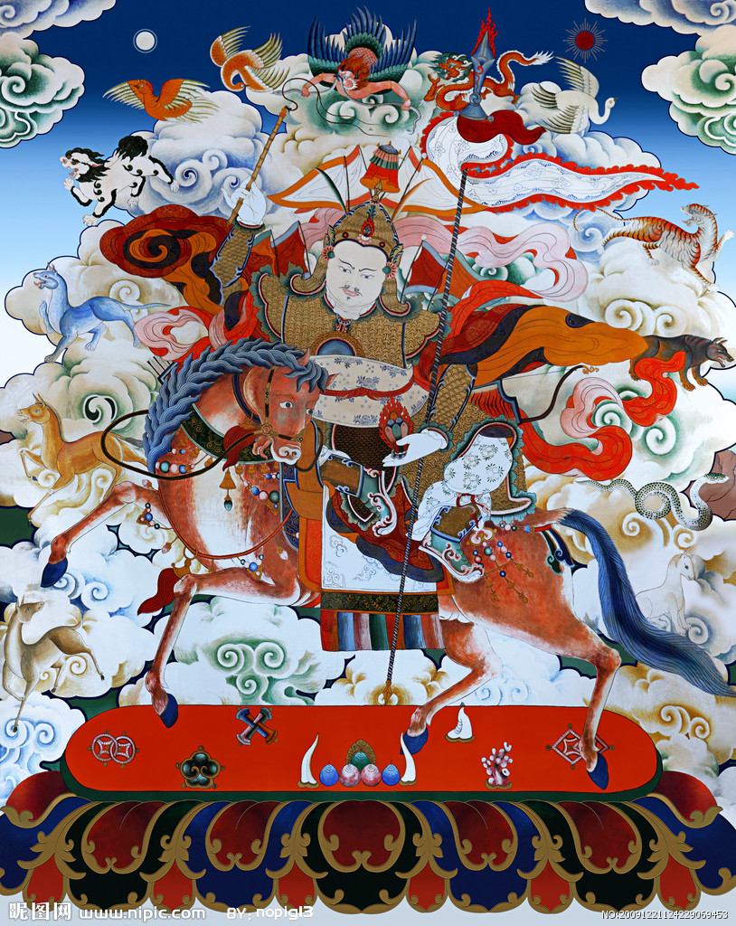《格萨尔王传》与藏族文化圈