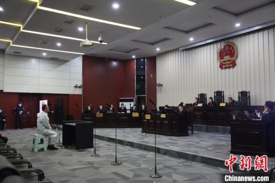 图为庭审现场.青海省高级人民法院供图
