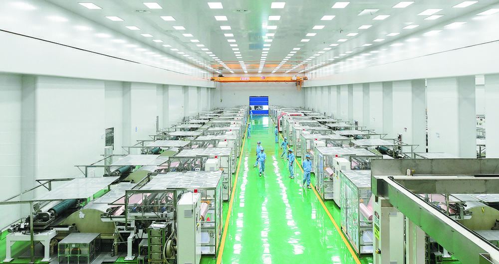 诺德铜箔数字化生产线企业供图